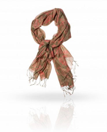 Палантин Женский S-LEAF/CORAL